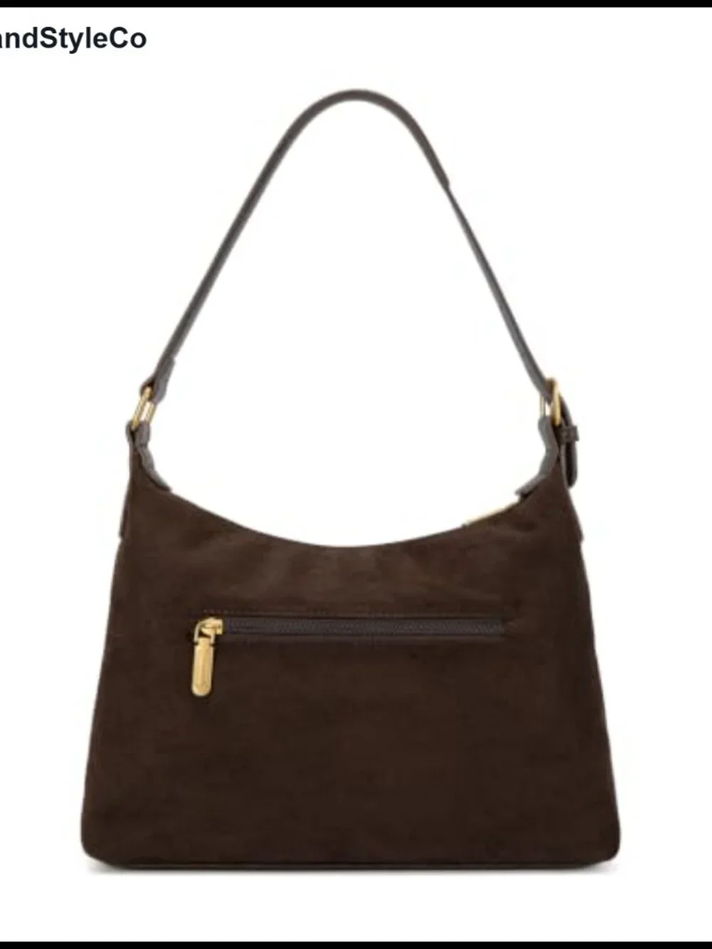Faux Suede Hobo Shoulder Bag Slouchy Crossbody Purse Women
